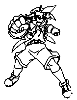 coloriage beyblade tyson combat